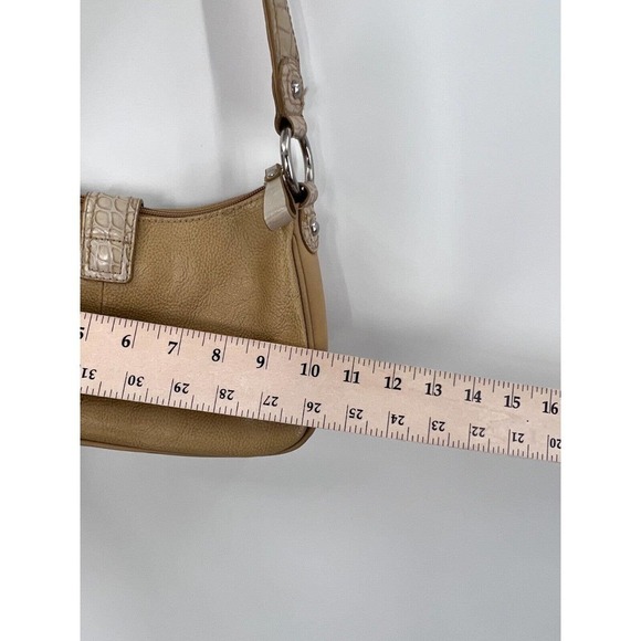 Franco Sarto Soho Mini Satchel Bucket Flap Shoulder Bag Animal Print - Picture 5 of 7